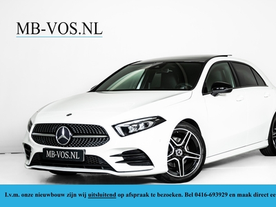 MERCEDES A-KLASSE 180 d AMG Night | Panorama | Widescreen | LED | MBUX Aut7