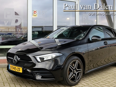 MERCEDES A-KLASSE A250e AMG NIGHT EDITION Navi | Camera | Led | Sfeerverlichting | Pdc v+a | Stoelverwarming | Clima |