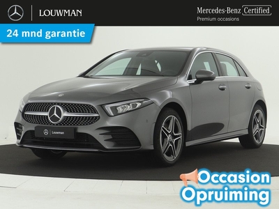 Mercedes-Benz A-Klasse 250 e AMG Line | Sfeerverlichting | Draadloos oplaadsysteem voor mobiele apparaten | Inclusief 24 MB Premium Certified garantie voor Europa.