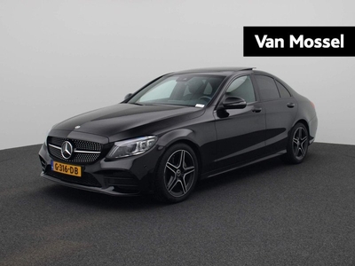 Mercedes-Benz C-klasse 200 Premium Plus Pack | Automaat | Half-Leder | Schuifdak | Parkeer sensoren | Climate control | LMV | Camera | LED | Navigatie | Stoel verwarming