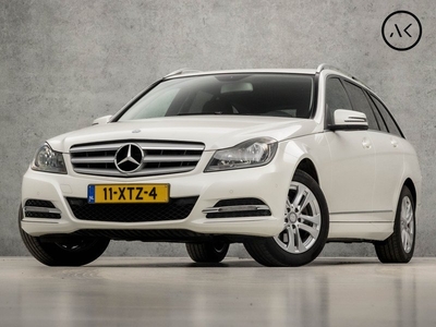 Mercedes-Benz C-Klasse Estate 200 Avantgarde Luxury Automaat (NAVIGATIE, CLIMATE, ELEK STOELEN, NAVIGATIE, LM VELGEN, MULTIFUNCTIONEEL STUURWIEL, GETINT GLAS, NIEUWE APK, NIEUWSTAAT)