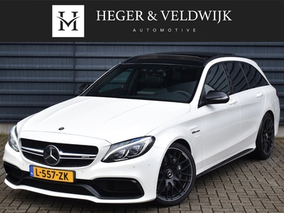 Mercedes-Benz C-Klasse Estate 63 AMG Edition 1 476PK | PANORAMDAK | NIGHT PACK | XENON-LED | BURMESTER CAMERA | DISTRONIC | AMBIANCE LIGHT