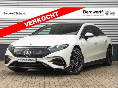 Mercedes-Benz EQS 450+ AMG Line 108 kWh - Panorama - Trekhaak - Massage - Stoelventilatie - 360 camera