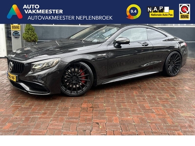 Mercedes-Benz S-Klasse Coupé 63 AMG 4Matic AUT 2014 Zwart 585PK Uniek !!