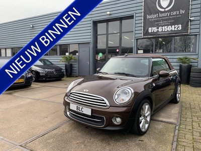 MINI Cabrio 1.6 Cooper Chili top uitvoering 1e eigenaar