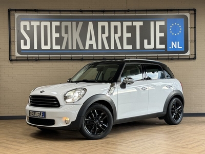 MINI Countryman 1.6 Cooper Chili AUT 122pk, VERKOCHT! Navi, Pano, H&K, Leder, cruise control, pdc, 17 inch Prachtige Countryman 100% onderhouden!