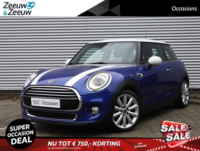 Mini Mini 1.5 Cooper Chili | Apple Carplay / Android Auto | Navigatie | Adaptieve Cruise Control | Parkeersensoren | Keyless | Climate Control | Voorruit en stoelverwarming | Zeer nette auto