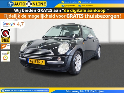 MINI MINI 1.6 Pepper ✅Airco✅Stuurbekrachtiging✅APK NIEUW