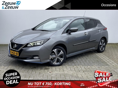 NISSAN LEAF e+ Tekna 62 kWh | LAGE KM. STAND | DEALER ONDERHOUDEN | SEPP SUBSIDIE MOGELIJK | ETC…