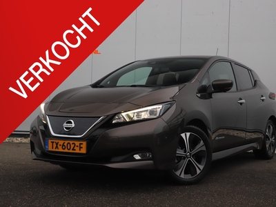 NISSAN LEAF Tekna 40 kWh BOSE Keyless 360 Graden Camera Navigatie Half Leder Stuur & Stoelverwarming LED