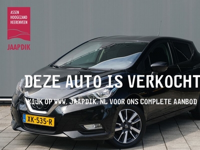 Nissan Micra BWJ 2019 / 90 Pk 0.9 IG-T N-Connecta / Climate control / Navigatie / Lane assist / Cruise control / Lichtmetaal / Donker glas /