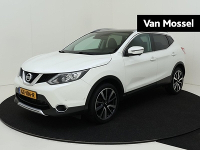 Nissan Qashqai 1.2 - 115PK Dig-T Tekna | Navigatie | Cruise Control | Panoramadak | Parkeersensoren | Camera | Climate Control | Elektrisch Ramen | Licht & Regen Sensor | LED Lampen |