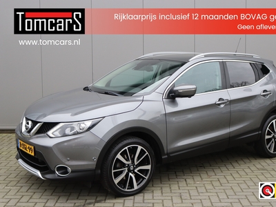 NISSAN QASHQAI 1.2DIG-T 116PK Tekna Navigatie/Panoramadak/Camera/Stoelverwarming/Leder