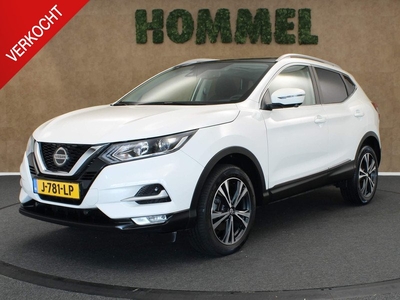 Nissan Qashqai 1.3 DIG-T N-Connecta - VASTE TREKHAAK - NAVIGATIE - ORIGINEEL NEDERLANDSE AUTO - PANORAMA DAK - 360 GRADEN CAMERA - PDC VOOR EN ACHTER - CLIMATE CONTROL