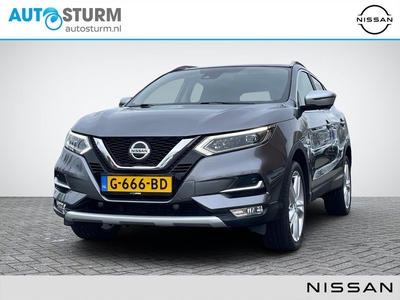 Nissan Qashqai 1.3 DIG-T N-Motion | Panoramadak | Navigatie | 360° Camera | Apple Carplay/Android Auto | 19'' Velgen | LED Koplampen | Keyless Entry | Cruise & Climate Control | Rijklaarprijs!