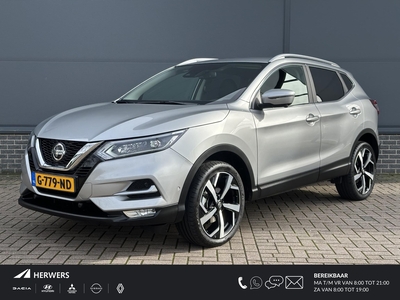 NISSAN QASHQAI 1.3 DIG-T Tekna 1ste eigenaar / Dealer Onderhouden / Trekhaak / Elektrisch bedienbare stoelen / 360* Camera /