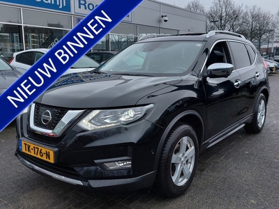 Nissan X-Trail 1.6 DIG-T 163pk Tekna | 1ste Eigenaar | Navi | BOSE Sound | Leder+Verwamd+Elek.Verstel | Panorama Schuifdak | Clima | Cruise | Pdc V+A+Assist+360 Camera | Keyless Entry | 19''lm | Trekhaak