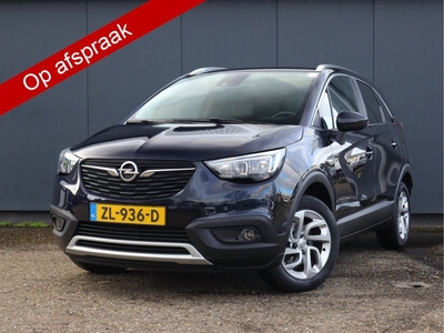 Opel Crossland X 1.2 Turbo Innovation (111PK), 2e-Eigenaar, Keurig-Onderh., Navigatie/Apple-Carplay/Android-Auto, Cruise-Control, Keyless-Entry/Start, Lane-Assist, DAB, Parkeersensoren, Airco/Climate-Control, Privacy-Glas, NL-Auto