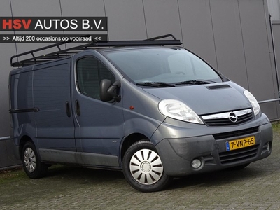 Opel Vivaro 2.5 CDTI L1H1 3p airco navigatie 2011 grijs