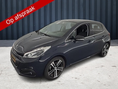 PEUGEOT 208 1.2 Pure GT-Line (111PK), 1ste-Eigenaar, Keurig-Onderh., Navigatie/Apple-Carplay/Android-Auto, Panoramadak, Parkeersensoren, Spiegel-Pakket, LM.-velgen-17Inch, Airco/Climate-Control, Half-Leer, Privacy-Glas, NL-Auto