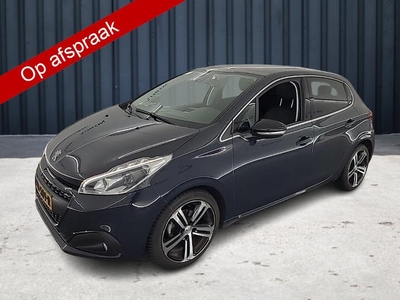 Peugeot 208 1.2 PureTech GT-Line (111PK), 1ste-Eigenaar, Keurig-Onderh., Navigatie/Apple-Carplay/Android-Auto, Panoramadak, Parkeersensoren, Spiegel-Pakket, LM.-velgen-17Inch, Airco/Climate-Control, Half-Leer, Privacy-Glas, NL-Auto