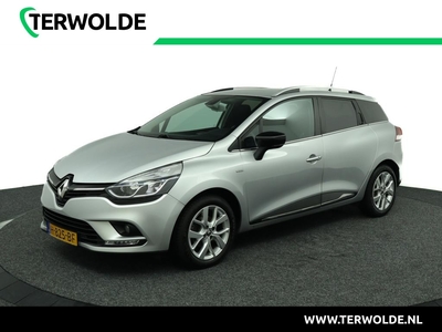 RENAULT CLIO Estate 90PK TCe Limited | Camera | Climate Control | Navigatie | Cruise Control | Metallic Lak | Regensensor | Licht Sensor | Parkeersensoren | Privacy Glas | Keyless Entry | Origineel Nederlands |