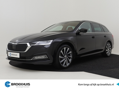 SKODA OCTAVIA Combi 1.4 TSI iV PHEV Business Edition 204pk | Adaptief cruise control | Keyless | Elektrische voorstoelen met geheugen | Dodehoekdetectie | Camera achter | Led koplampen | App connect | Stuur + Stoel en achterbank verwarmd | Privacy glass | 18