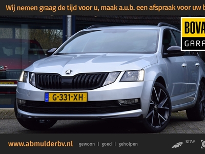 SKODA OCTAVIA Combi 1.5 TSI 150PK Sport Business DSG Automaat | Org. NL | BOVAG Garantie | Trekhaak | Apple Carplay/Android Auto | Sportstoelen en Stuur | 18'' Velgen | Navi |