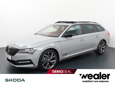 SKODA SUPERB Combi Sportline Business Edition 1.5 TSI 110 kW / 150 pk DSG-automaat | Panoramadak | 19