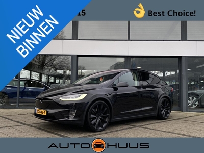 Tesla Model X 100D 6p Full Panorama Leder Luchtvering