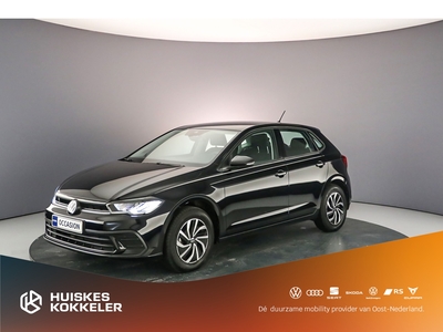 VOLKSWAGEN POLO Life 1.0 TSI 95pk Adaptive cruise control, LED verlichting, Airco, DAB, App connect, 15 inch velgen, Bluetooth, Radio