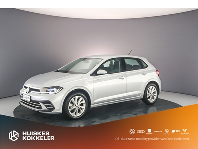 VOLKSWAGEN POLO Style 1.0 TSI 95pk DSG Automaat Achteruitrijcamera, LED matrix koplampen, Navigatie, Adaptive cruise control, Airco, DAB, Parkeersensoren, Stoelverwarming