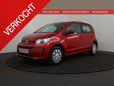 VOLKSWAGEN UP! 1.0 65PK up! | Fabrieksgarantie | Airco | Bluetooth | Elek. ramen | DAB | Lane Assist |