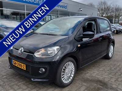 VOLKSWAGEN UP! 1.0 BlueMotion 60pk high up! 5-Deurs | Origineel NL | Navi | Airco | Cruise | Bluetooth Carkit+Streaming | Pdc | Elek. Ramen+Spiegels | Cb+Ab | Mistlampen | 15''lm