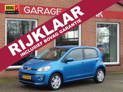 VOLKSWAGEN UP! 1.0 BMT high up! 60PK 5drs clima, cruise, navi, pdc, lmv RIJKLAAR