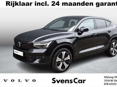 Volvo C40 Recharge Plus 69 kWh | Stoelverwarming | Keyless | Dodehoek | Adaptieve Cruise control | Achteruitrijcamera |