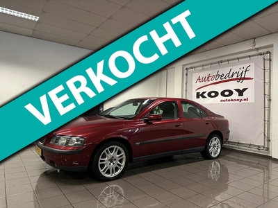 Volvo S60 2.4 Edition * Airco-ecc / Cruise control / LM Velgen / NL Auto *