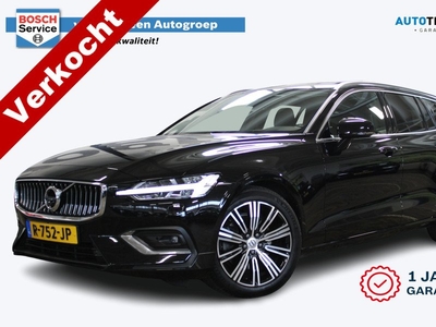 Volvo V60 2.0 B3 R-Design | Incl 1jaar garantie | Automaat | Blis | Elektr. achterklep | Adaptive cruise | Memory sportstoelen met verwarming | Vol leder | Panorama dak | 360 gr Camera | Harman Kardon | Stuurverwarming |