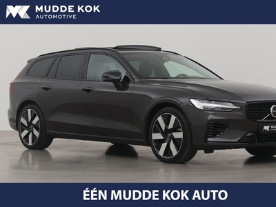 Volvo V60 T6 Recharge AWD Ultimate Dark | Long Range | Panoramadak | harman/kardon | Head-Up | 360° Camera | 19 Inch