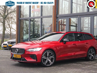 VOLVO V60 T8 R Design PlugInHybride|360Camera|ElekTrekhaak|Standkachel