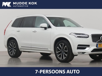 Volvo XC90 D5 AWD Inscription | 7P | Panoramadak | Leder | Trekhaak | ACC | 20 Inch | Stoel+Stuurverwarming