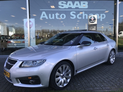 SAAB 9-5 2.8T Aero Exklusiv XWD Automaat | Rijklaar incl garantie | Hirsch 330 pk Schuifdak Rear seat entertainment