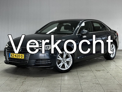 Audi A4 Limousine 1.4 TFSI Lease Edition/ Automaat!/ Trekhaak!/ 150PK/ Zwarte Hemel/ LED/ 17''LMV/ Clima/ Navi/ Cruise/ Bluetooth/ Multi.LEDER.Stuur/ Elek.Pakket/ Isofix/ PDC V+A.