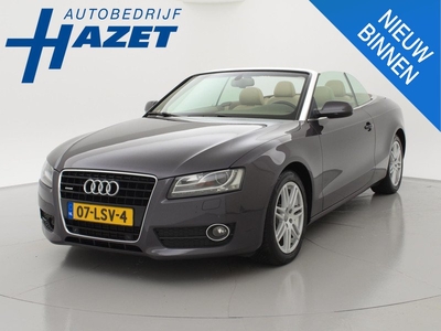 Audi A5 Cabriolet 3.0 TDI V6 240 PK QUATTRO 1e EIGENAAR + ADAPTIVE CRUISE / B&O / NEKVERWARMING / LEDER