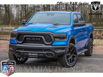 Dodge Ram 1500 ALL-IN PRIJS | NIGHT SPORT 4X4 | 402PK HEMI 5.7 V8 4x4 | HYDRO BLUE | REBEL EDITION | DUBBELE CABINE | DC | 5 PERSOONS | GRIJSKENTEKEN | VOORRAAD NR 2048 - 49646199