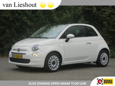 FIAT 500 0.9 TwinAir Turbo 81pk Lounge NL-Auto!! Pano-Dak --- A.S. ZONDAG GEOPEND VAN 11.00 T/M 15.30 ---