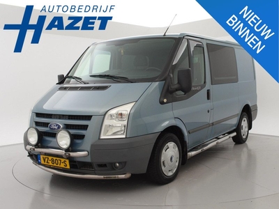 Ford Transit 260S 2.2 TDCI 140 PK DUBBEL CABINE *MARGE* + CAMERA / TREKHAAK / AIRCO