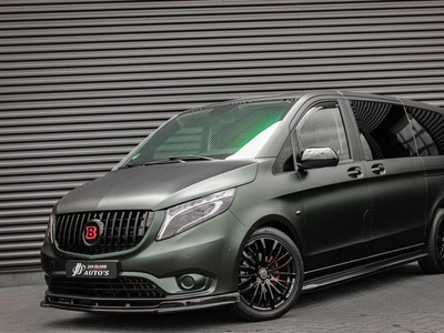 Mercedes-Benz Vito 220PK LANG JB-EDITION GREEN-WRAP / AMG / SPOILER / VERLAGINGSVEREN / NAVIGATIE / V-KLASSE SCHERM/ FULL / LEDER