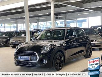 Mini COOPER 1.5 136 Pk / 3-Deurs / NL-Auto / Radio-Bluetooth / Navi / Airco / Cruise-Control / ELKTR-Pakket / Parkeersensoren Achter / LMV 17' / ENZ.