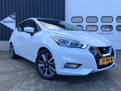 Nissan Micra 1.0 IG-T N-Connecta/1e eigenaar/navi/privacy/ 74kW/trekhaak afnb.